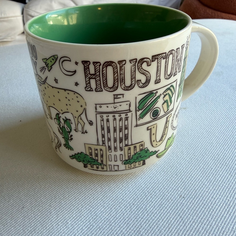 Starbucks Houston Mug Been There" Series